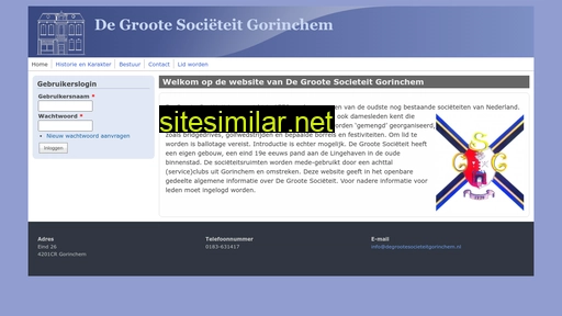 degrootesocieteitgorinchem.nl alternative sites