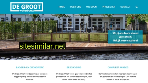 degrootwaterbouw.nl alternative sites