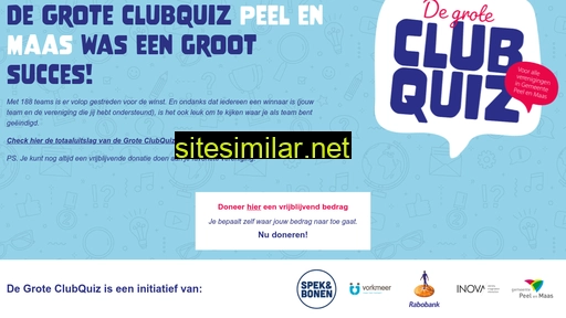 degroteclubquiz.nl alternative sites