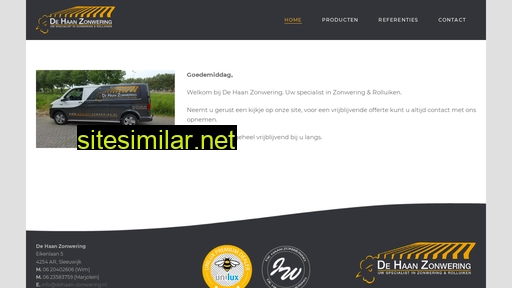 dehaan-zonwering.nl alternative sites
