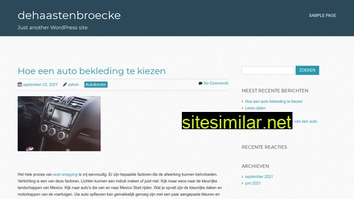 dehaastenbroecke.nl alternative sites