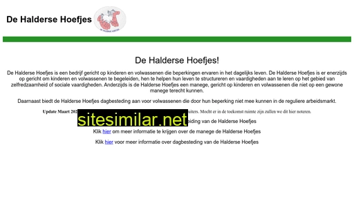 dehaldersehoefjes.nl alternative sites