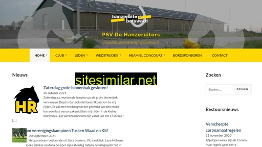dehanzeruiters.nl alternative sites