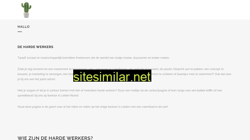 dehardewerkers.nl alternative sites