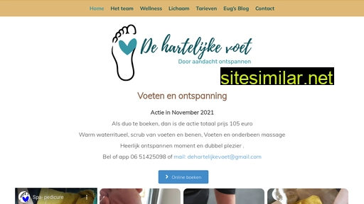 dehartelijkevoet.nl alternative sites