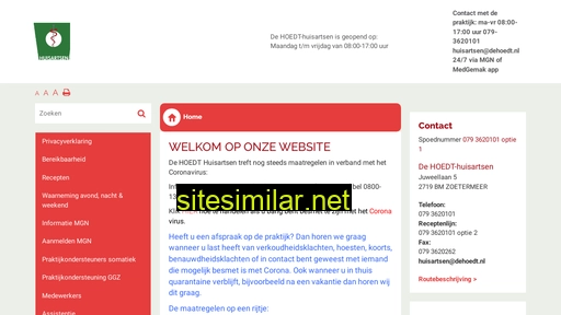 dehoedt.praktijkinfo.nl alternative sites