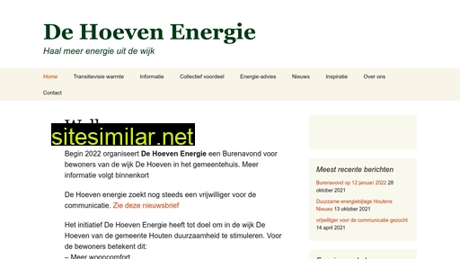 dehoevenenergie.nl alternative sites