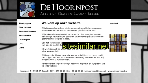 dehoornpost.nl alternative sites
