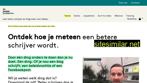 dejoepieacademie.nl alternative sites