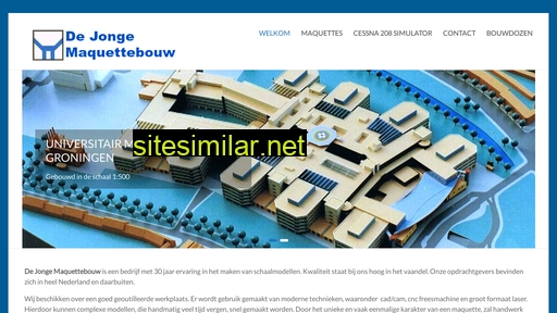 dejongemaquettebouw.nl alternative sites