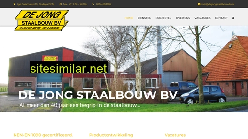 dejongstaalbouwbv.nl alternative sites