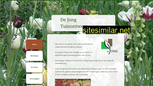 dejongtuinontwerp.nl alternative sites