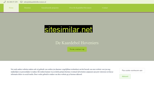 dekaardebolhoveniers.nl alternative sites