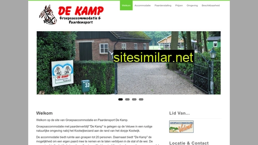 dekampkootwijk.nl alternative sites