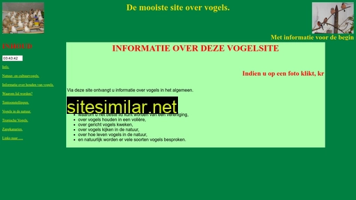 dekanarievogel.nl alternative sites
