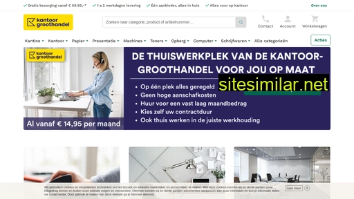 dekantoorgroothandel.nl alternative sites