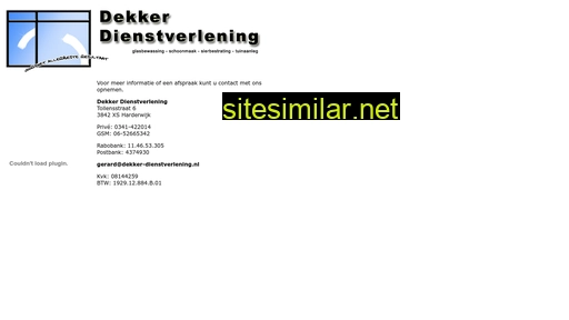 dekker-dienstverlening.nl alternative sites