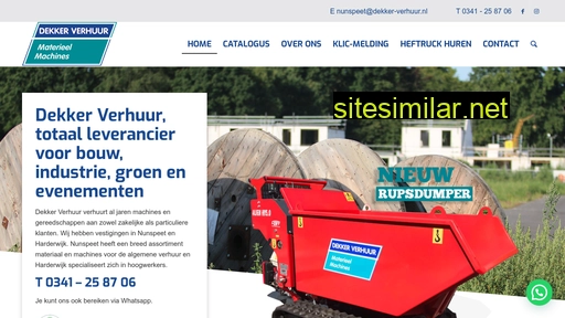 dekker-verhuur.nl alternative sites