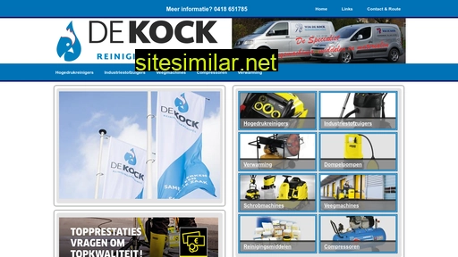 dekockreinigingsmachines.nl alternative sites