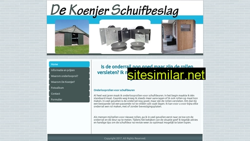 dekoenjerschuifbeslag.nl alternative sites
