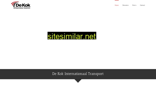 dekok-transport.nl alternative sites