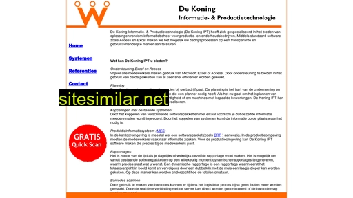 dekoning-ipt.nl alternative sites