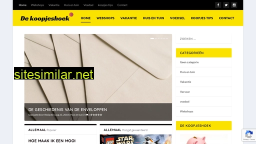 dekoopjeshoek.nl alternative sites