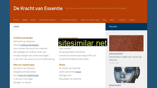 dekrachtvanessentie.nl alternative sites