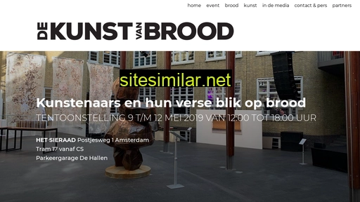 dekunstvanbrood.nl alternative sites