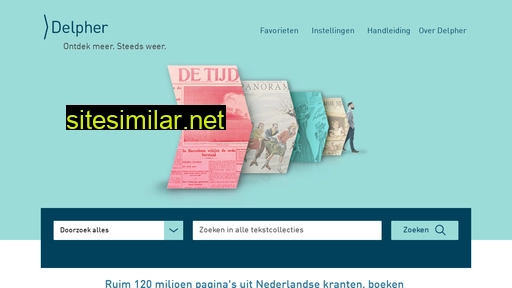 delpher.nl alternative sites