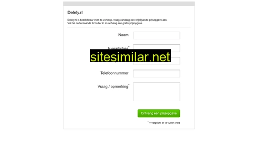 delely.nl alternative sites