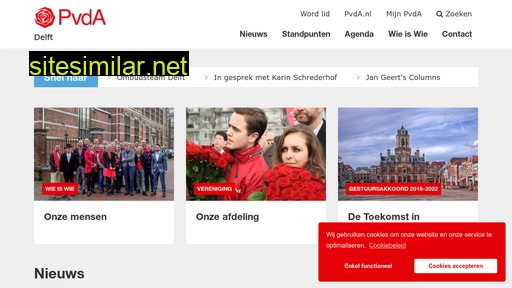 delft.pvda.nl alternative sites