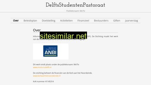 delftsstudentenpastoraat.nl alternative sites