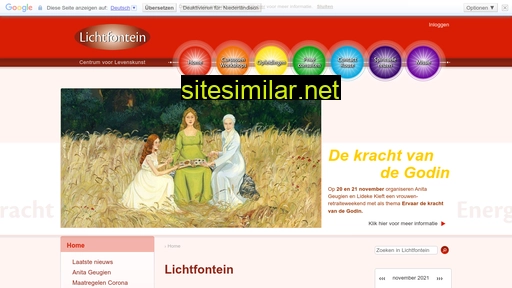 delichtfontein.nl alternative sites