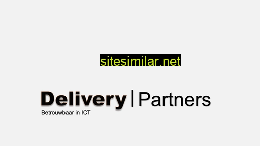 deliverypartners.nl alternative sites