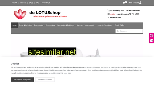 delotusshop.nl alternative sites