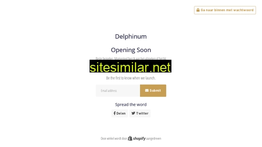 delphinumshop.nl alternative sites