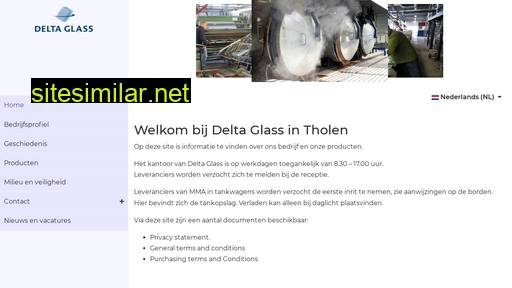 deltaglass.nl alternative sites