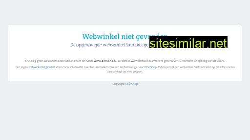 demano.nl alternative sites