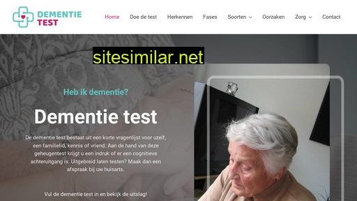 dementietest.nl alternative sites
