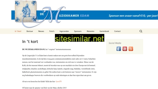 demuziekkameredam.nl alternative sites