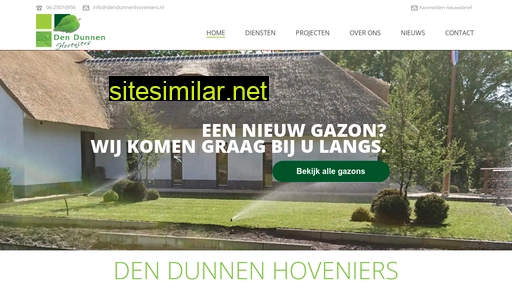 dendunnenhoveniers.nl alternative sites