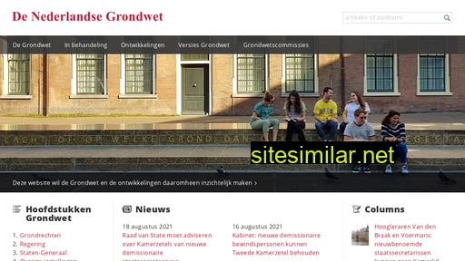 denederlandsegrondwet.nl alternative sites