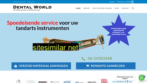 dentalworld.nl alternative sites