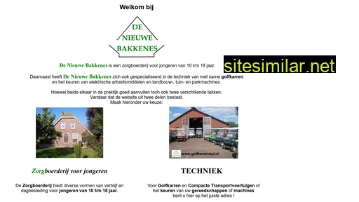 denieuwebakkenes.nl alternative sites