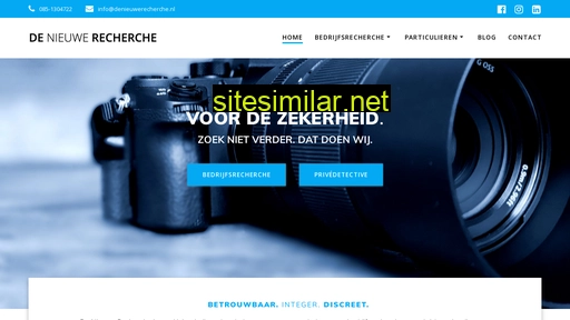 denieuwerecherche.nl alternative sites