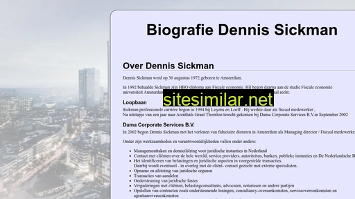 dennissickman.nl alternative sites