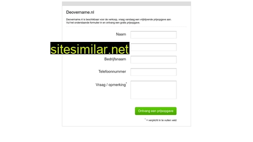 deovername.nl alternative sites