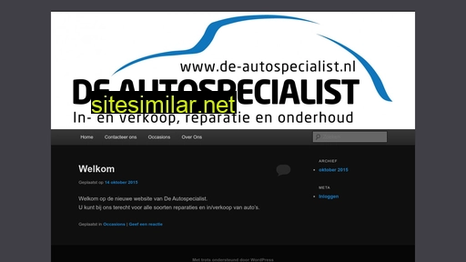 de-autospecialist.nl alternative sites