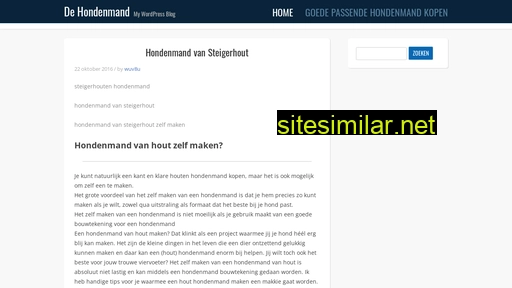 de-hondenmand.nl alternative sites